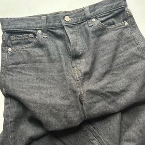NWT! Banana Republic black barrel jeans